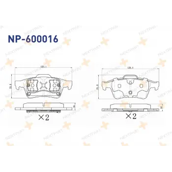 Ford Transit 2011-2015 Fren Balata Arka 7701206609 Nextpart