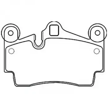 VW Touareg 2002-2010 Fren Balata Arka 955.352.939.00 Nextpart