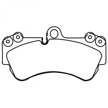 VW Touareg 2002-2010 Fren Balata Ön 955 351 939 00 Nextpart