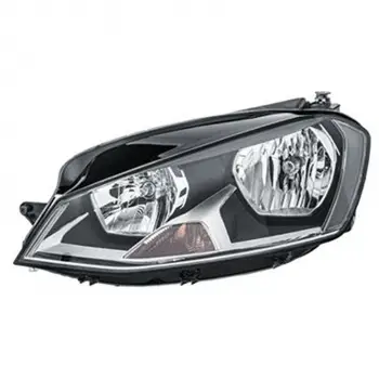 VW Golf 7.5 GTI (17-20 Arasi Golf 7.5 Icin Uyumludur) 2013-2017 Far Seti Sol Sağ J LED Siyah TIP 5G1941005D Wisco