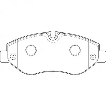 Mercedes-benz Sprinter 2006-2009 Fren Balata Ön Fisli A 004 420 67 20 Nextpart