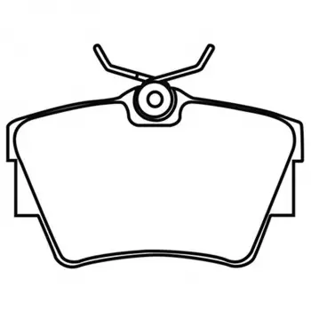 Mercedes-benz 190 1982-1993 Fren Balata Ön A001 420 1020 Nextpart