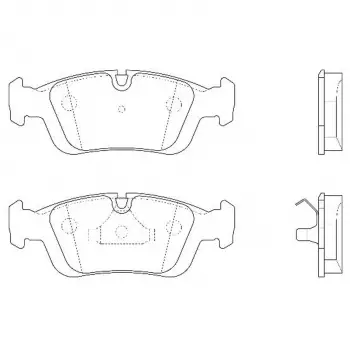 BMW Serisi 1998-2005 Fren Balata Ön 34111164498 Nextpart