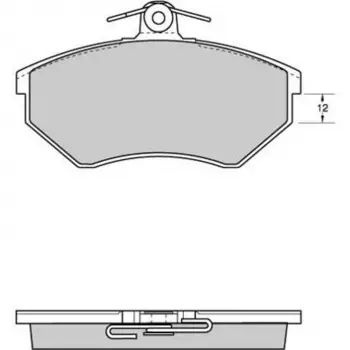 VW Passat 1995-2004 Fren Balata Ön 357 698 151 A Nextpart