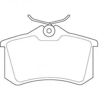 Peugeot 208 2008- Fren Balatası Arka 1643574280 Nextpart