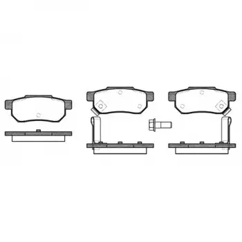 Honda Civic 1995-2000 Fren Balata Arka Ikazli 43022ST3E50HE Nextpart