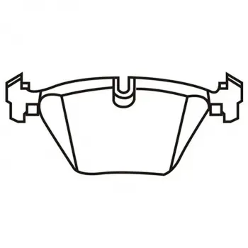BMW Serisi 1990-1998 Fren Balata Arka 3421 1164 499 Nextpart