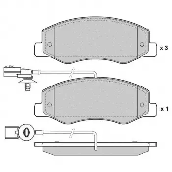Renault Master 1998-2010 Fren Balata Arka 7701 206 763 Nextpart