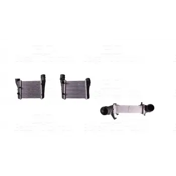 Audi A4 2004- Turbo Radyatörü MT AT 220X218 MM 8ML376899121 Wisco