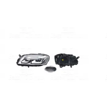 VW Passat 2011- Far Sol Bixenon LED Beyin 3AB941753F Wisco