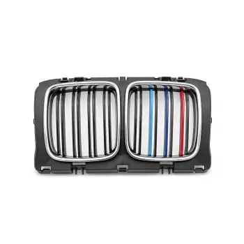 BMW E34 1987-1992 Panjur Siyah Çift Çıtalı M Renkli Siyah Çerçeveli 51131973897 Wender