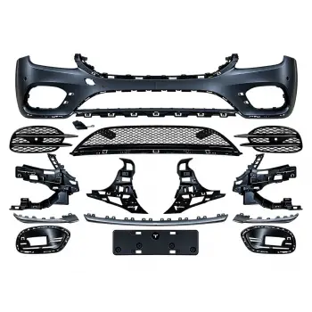 Mercedes W222 2017-2020 Komple Tampon Ön PDC Delikli S450 AMG 2228856100 Wender