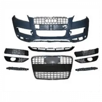 Audı Q7 S-Lıne 11-15 Arası Uyumlu Tampon Seti Ön Gündüz Ledsiz Ve Sis Farsız BK Q7SL S3