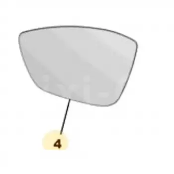 Ayna Camı Sol Isıtmalı Vm-3010ghl-Vıewmaxvw Opel Corsa F 19 > Sonrası Uyumlu