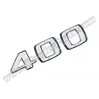 Bagaj Yazısı -400- [W140]