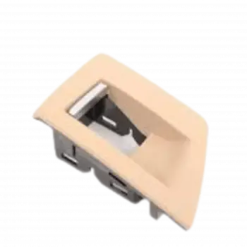 Bmw Cam Düğme Çerçevesi F10+LCI Arka Sol; Bej