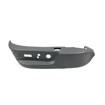 BMW E39 E38 1996 - 2000 Koltuk Düğme Kaplaması Ön Sol Gri 52108207249 Wender