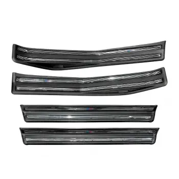 BMW E46 1998-2004 Kapı Eşik Çitası Set Siyah 51417891987 Wender