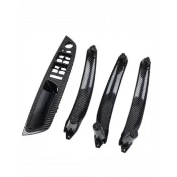 BMW Kapı Tutamak Seti X5:E70+LCI X6:E71 Ön&Arka; Karbon