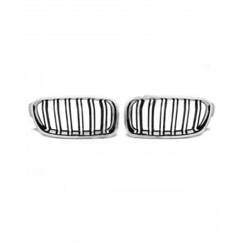 BMW Panjur F30+LCI (Set) Krom/Siyah, Çift Çıtalı 2012-18