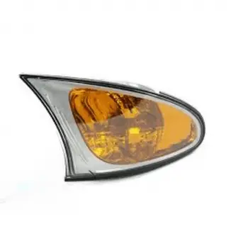 BMW Sinyal E46 Sağ; Beyaz Gümüş Çerçeveli -Sedan- 2002-05