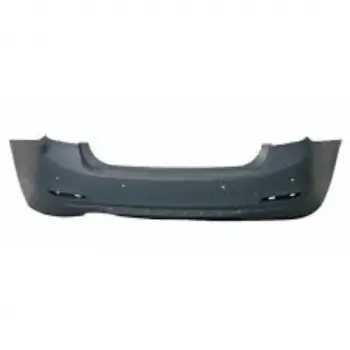 BMW F30 2012-2015 Tampon Arka PDCli 00 Çıkış Nikelaj Delikli Luxury 51127312734 Wender