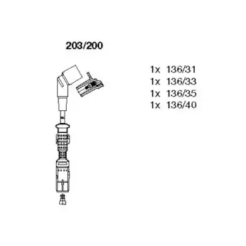 Buji Kablosu M43 Set [E34 E36] 318/518i