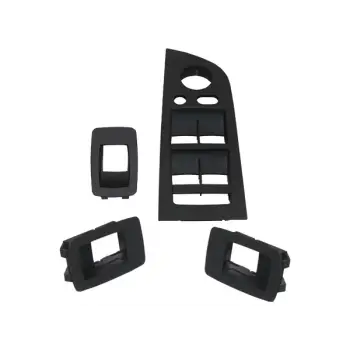 Cam Düğme Çerçevesi E90+LCI Set Siyah