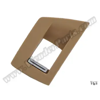 Cam Düğme Çerçevesi F10+LCI Arka Sol; Bej