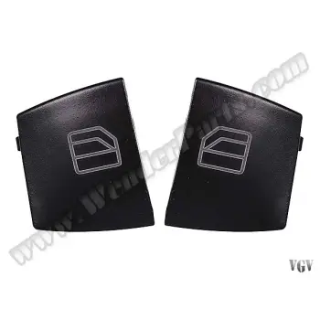Cam Düğme Kapağı W211 Set:2ad Ön Sol; Ön Camlar