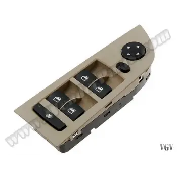 Cam Düğmesi E90+LCI Ön Sol Bej Çerçeveli