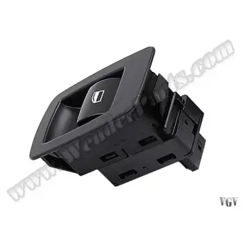 Cam Düğmesi E90+LCI X5:E70+LCI X6:E71 Ön Sağ Arka Sol/Sağ Siyah Çerçeveli; E87+LCI:Arka