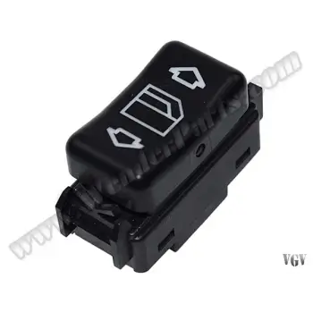 Cam Düğmesi W124 W126 W201 Ön Sağ