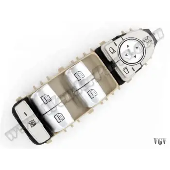 Cam Düğmesi W213 Ön Sol Krema; Katlamalı Ayna