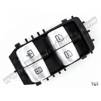 Cam Düğmesi W222 Arka Sol/Sağ Siyah