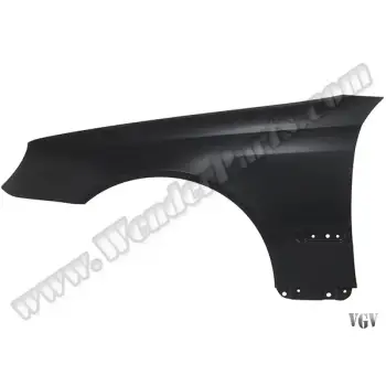 Çamurluk C209-CLK Ön Sol; Deliksiz, Sac 2002-09