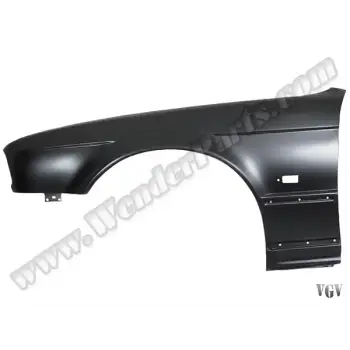 Çamurluk E34 Ön Sol; Delikli, Sac 1987-95