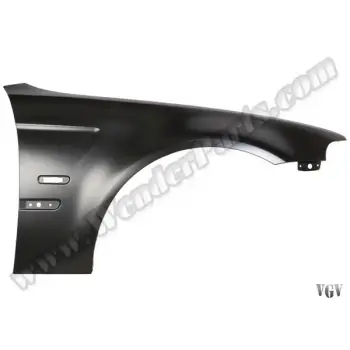 Çamurluk E46 Ön Sağ; Delikli, Sac -Compact- 2001-04