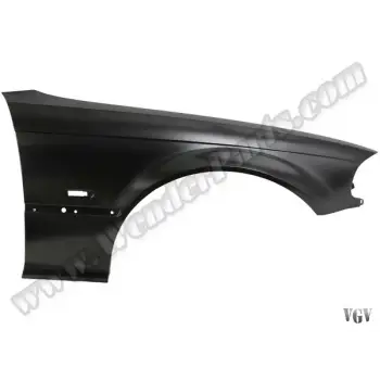 Çamurluk E46 Ön Sağ; Delikli, Sac -Coupe- 1999-02