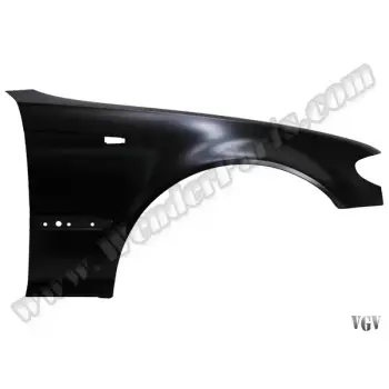 Çamurluk E46 Ön Sağ; Delikli, Sac -Sedan- 2002-04