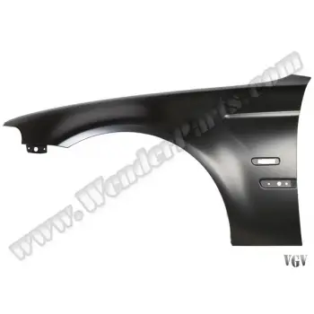 Çamurluk E46 Ön Sol; Delikli, Sac -Compact- 2001-04