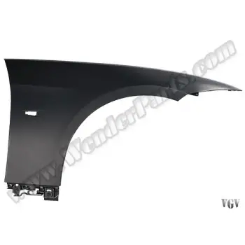 Çamurluk E92+LCI Ön Sağ; Delikli, Plastik 2006-13