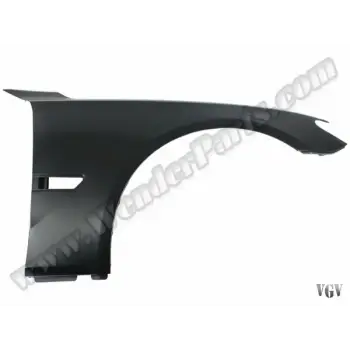 Çamurluk F01+LCI Ön Sağ; Delikli, Alüminyum 2008-15