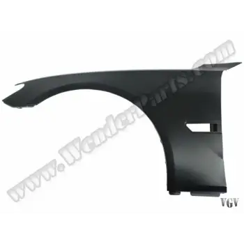 Çamurluk F01+LCI Ön Sol; Delikli, Alüminyum 2008-15