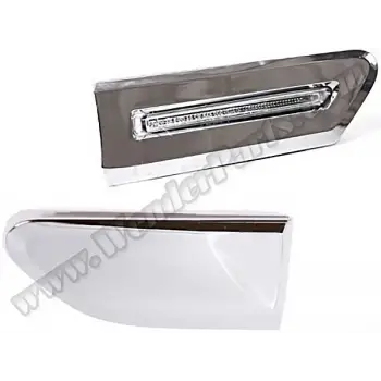 Çamurluk Sinyali F01 Sol; Beyaz Krom Çerçeveli 2008-12