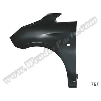 Çamurluk Vito447 Ön Sol; Delikli, Sac 2015-