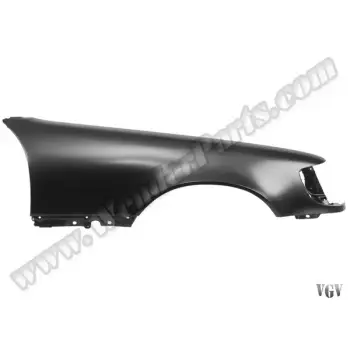 Çamurluk W140 Ön Sağ; Deliksiz, Sac 1991-98