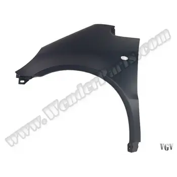 Çamurluk W168 Ön Sol; Delikli, Plastik 1997-04