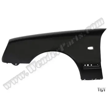 Çamurluk W210 Ön Sol; Delikli, Sac 1995-99