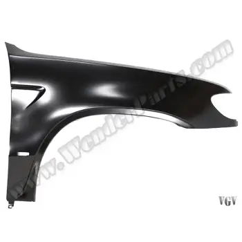 Çamurluk X5:E53 Ön Sağ; Delikli, Sac 2000-03